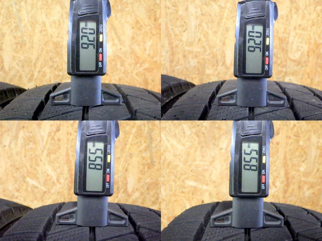 SP629 F◆ ● 製造 約8.5～9部山●BS BLIZZAK VRX3●225 45R17●4本