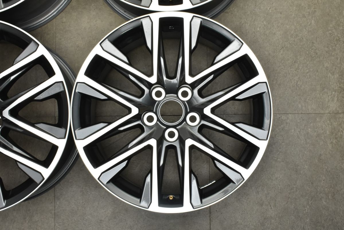 【品質は100％満足保証】 新車外し品 トヨタ カローラクロス 純正 18in 7J 40 PCD114.3 4本セット C-HR ノア ヴォクシー エスティマ ヤリスクロス 流用 可 サマーセール！