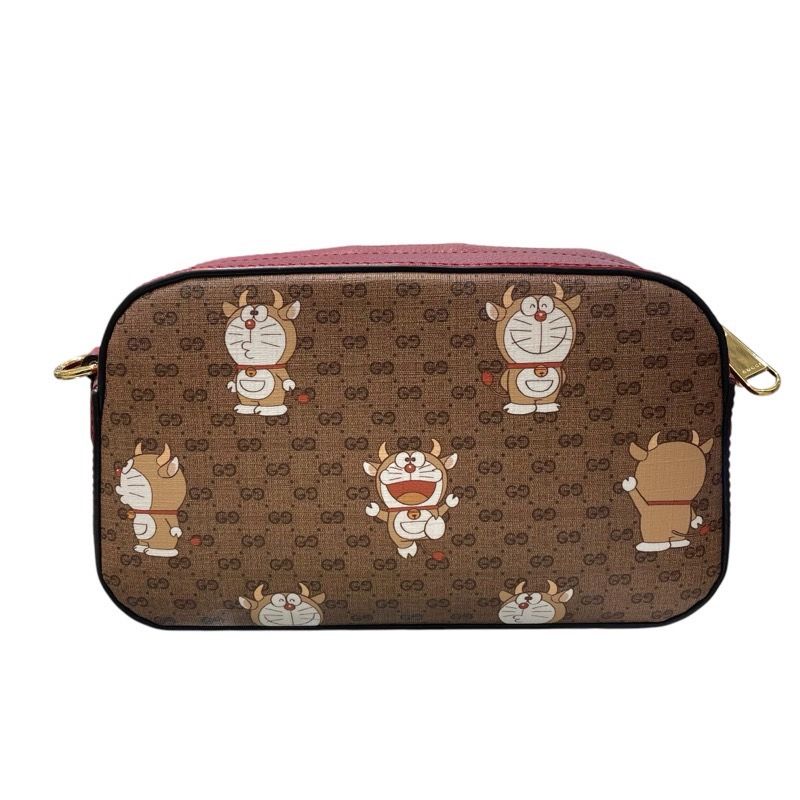 グッチ GUCCI GGスプリーム ショルダーバッグ ドラえもん 574886  