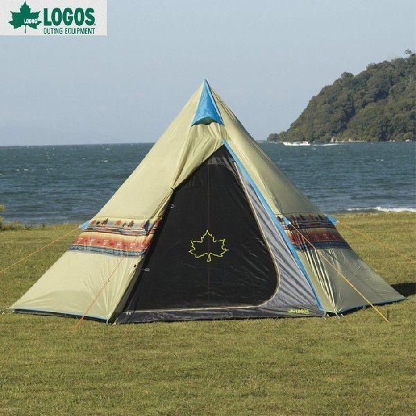 LOGOS ロゴス ナバホTepee400 | ティピィ 3～4人用 | 71806500 ワンポールテント ティピーテント
