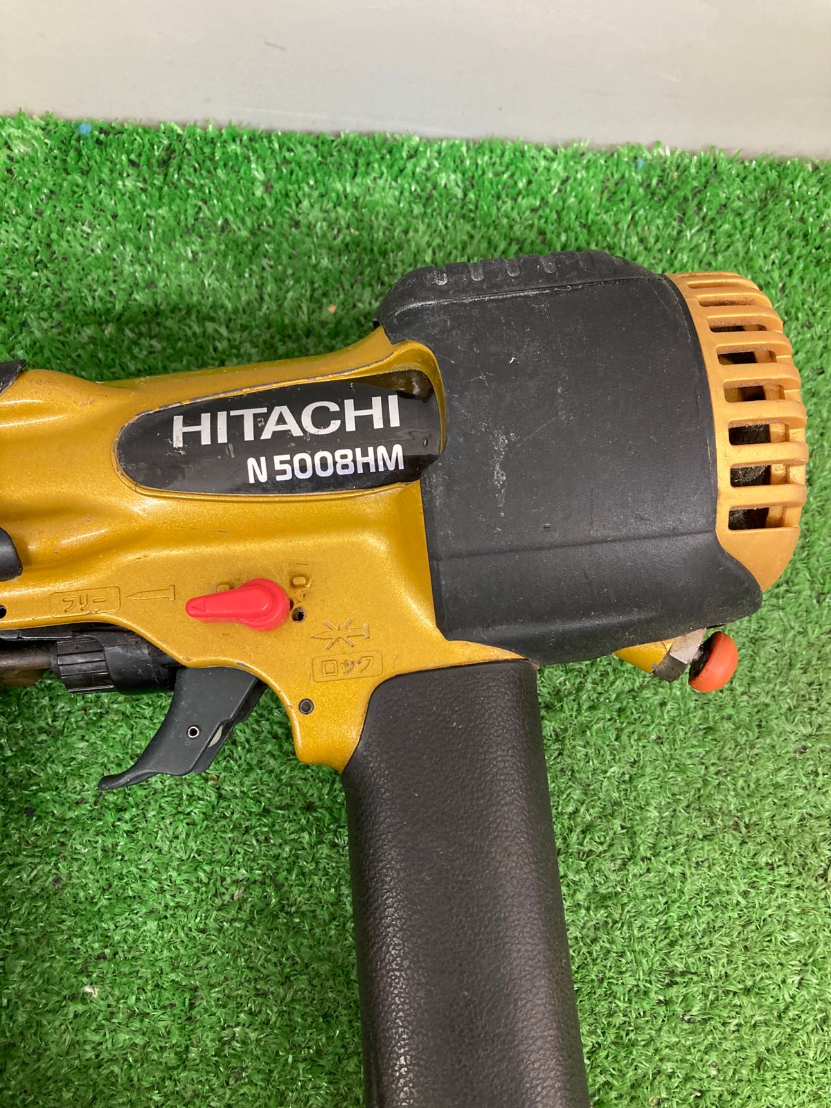 中古品】【0921】☆HiKOKI(旧日立工機) 高圧フロア用タッカ N5008HM