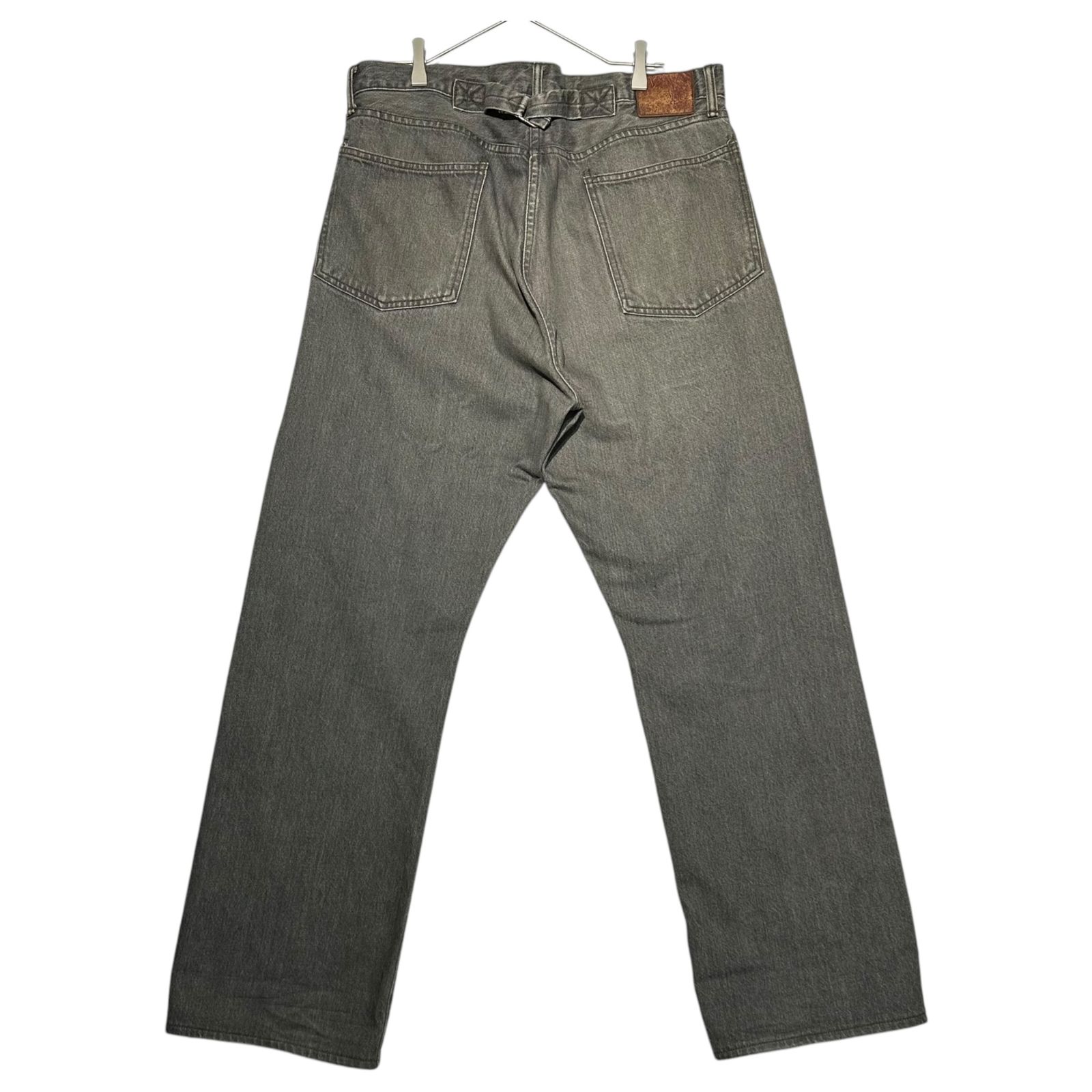 TENDERLOIN(テンダーロイン) Vintage Finish Cinchback Straight Black 