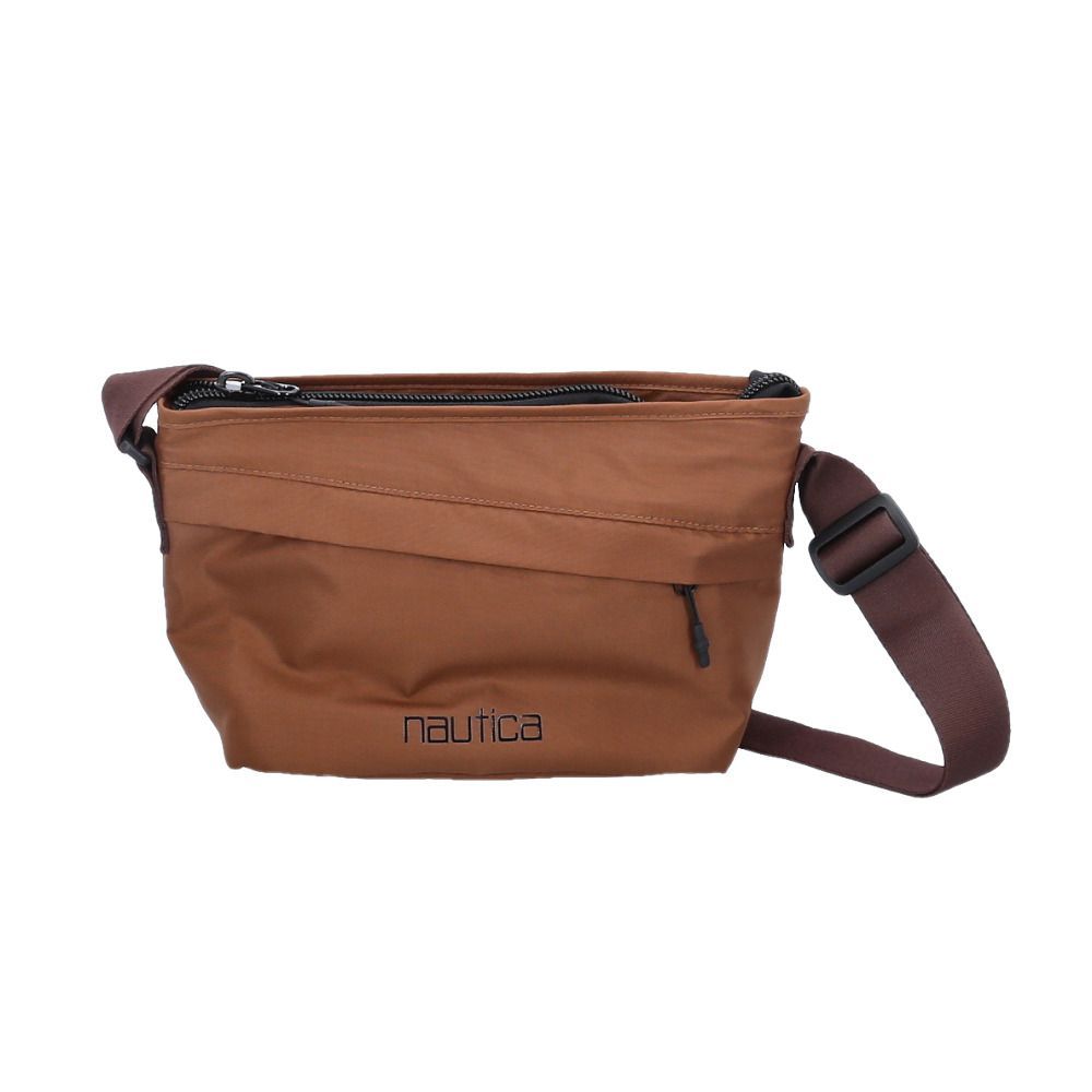 ブラウン  NAUTICA NTC-008 ショルダーバッグ NAUTICA ノーティカ ショートバッグ 370-7013 ミニショルダーバッグ ミニショルダー ミニバッグ ショルダーバック ショルダー 斜めかけ サコッシュバッ