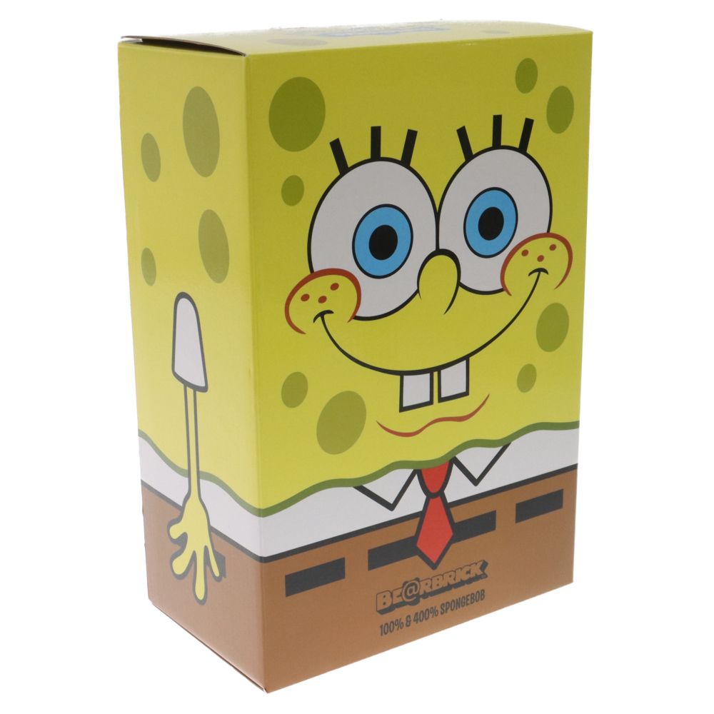 MEDICOM TOY (メディコムトイ) BE@RBRICK SPONGEBOB GOLD CHROME 100 ...