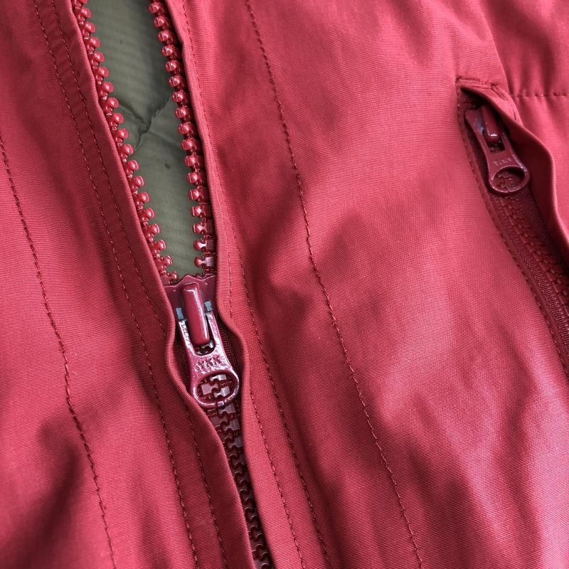 中古】J.CREW ダウンジャケット L レッド ジェイクルー[10