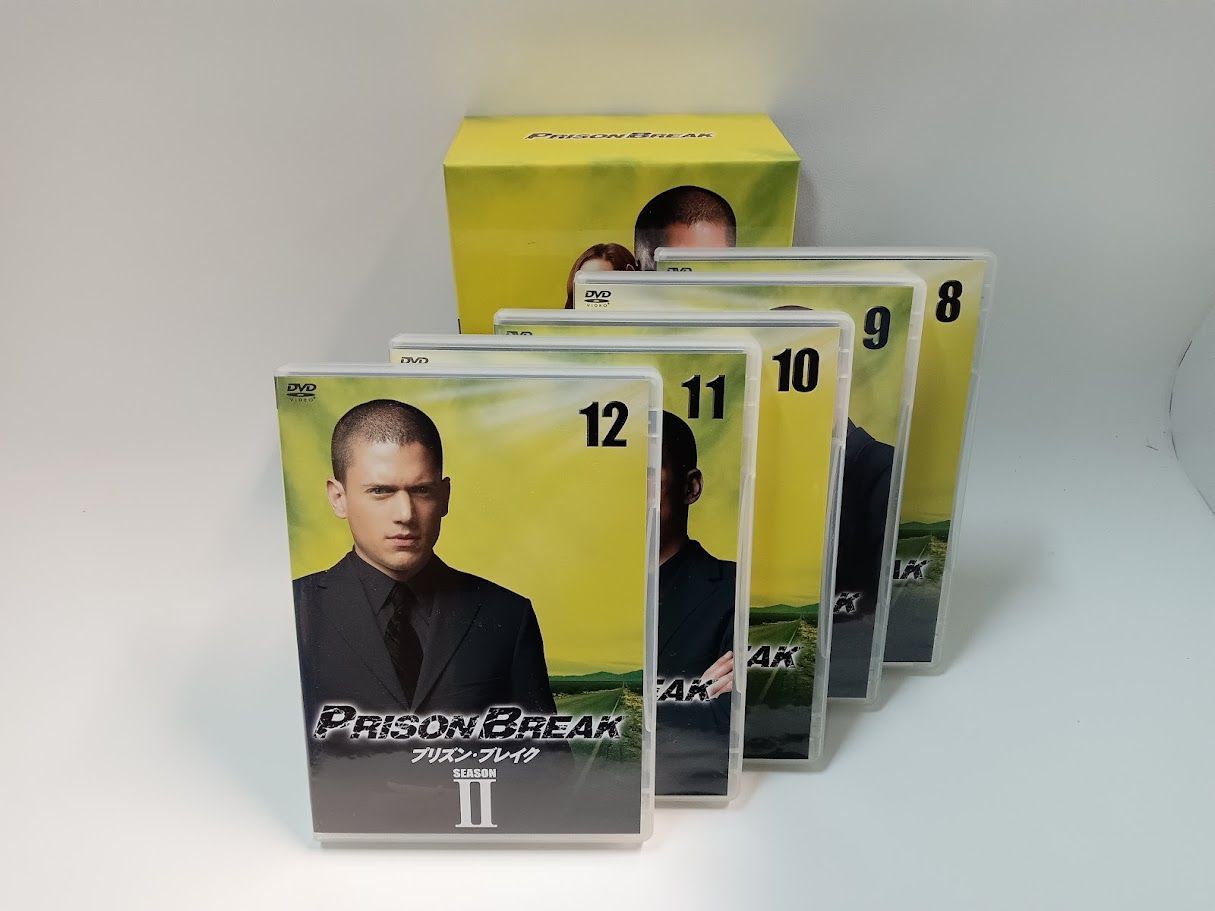 プリズン・ブレイク シーズンⅡ【DVDコレクターズBOX2 全8～12巻