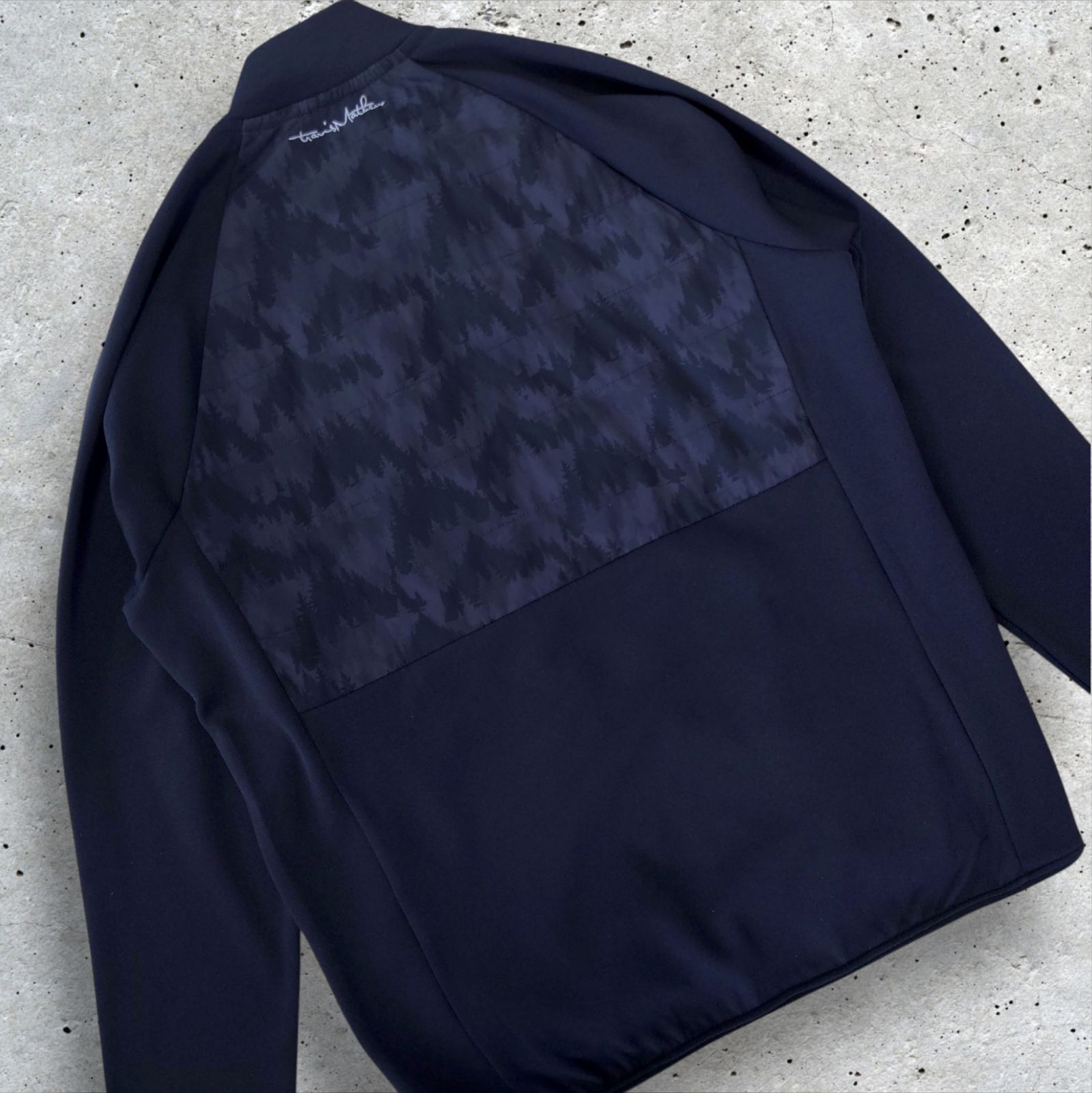 Travis Mathew Golf 中綿ドッキングジャケット カモ柄 ブラック