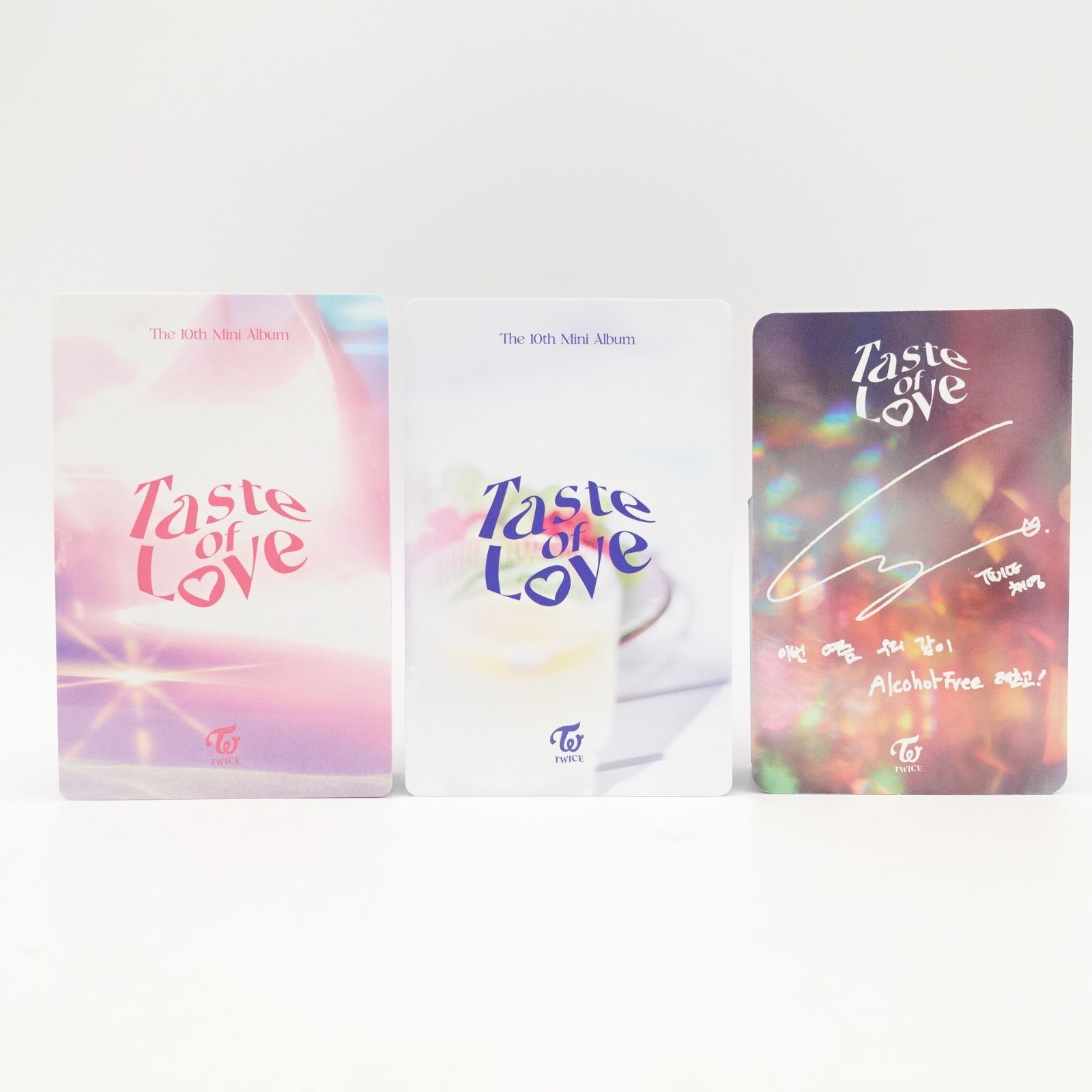 TWICE チェヨン Taste of Love レンチキュラー 3D トレカ フォト