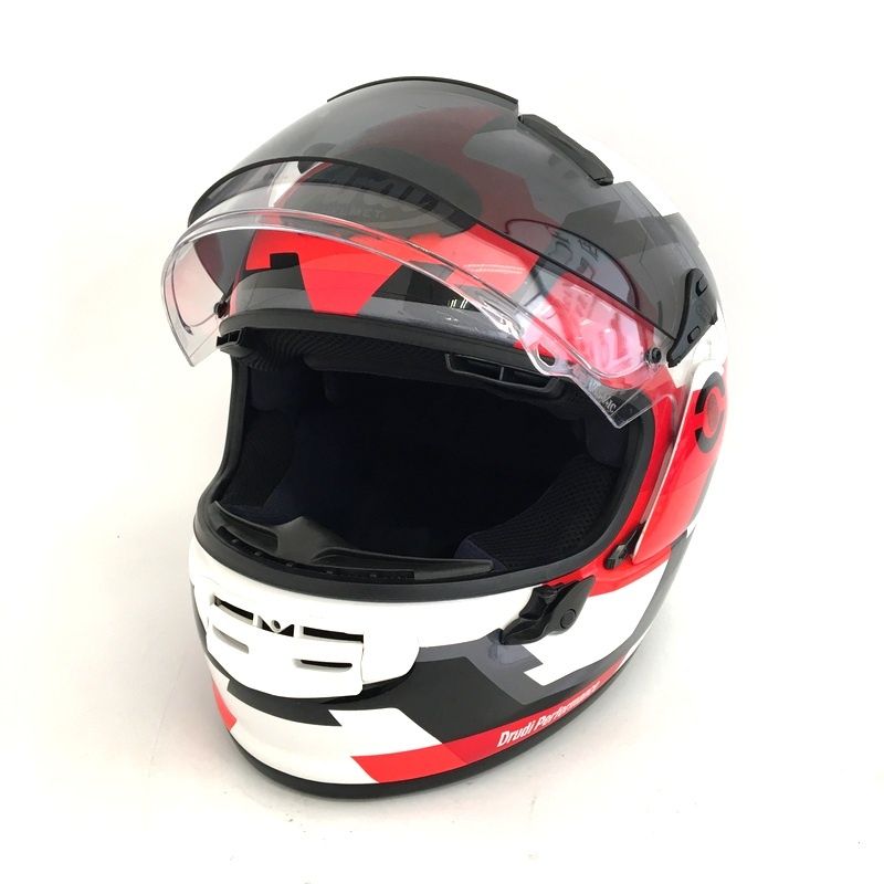 Arai ASTRO-GX FACE フルフェイスヘルメット 除菌消臭済 レッド M