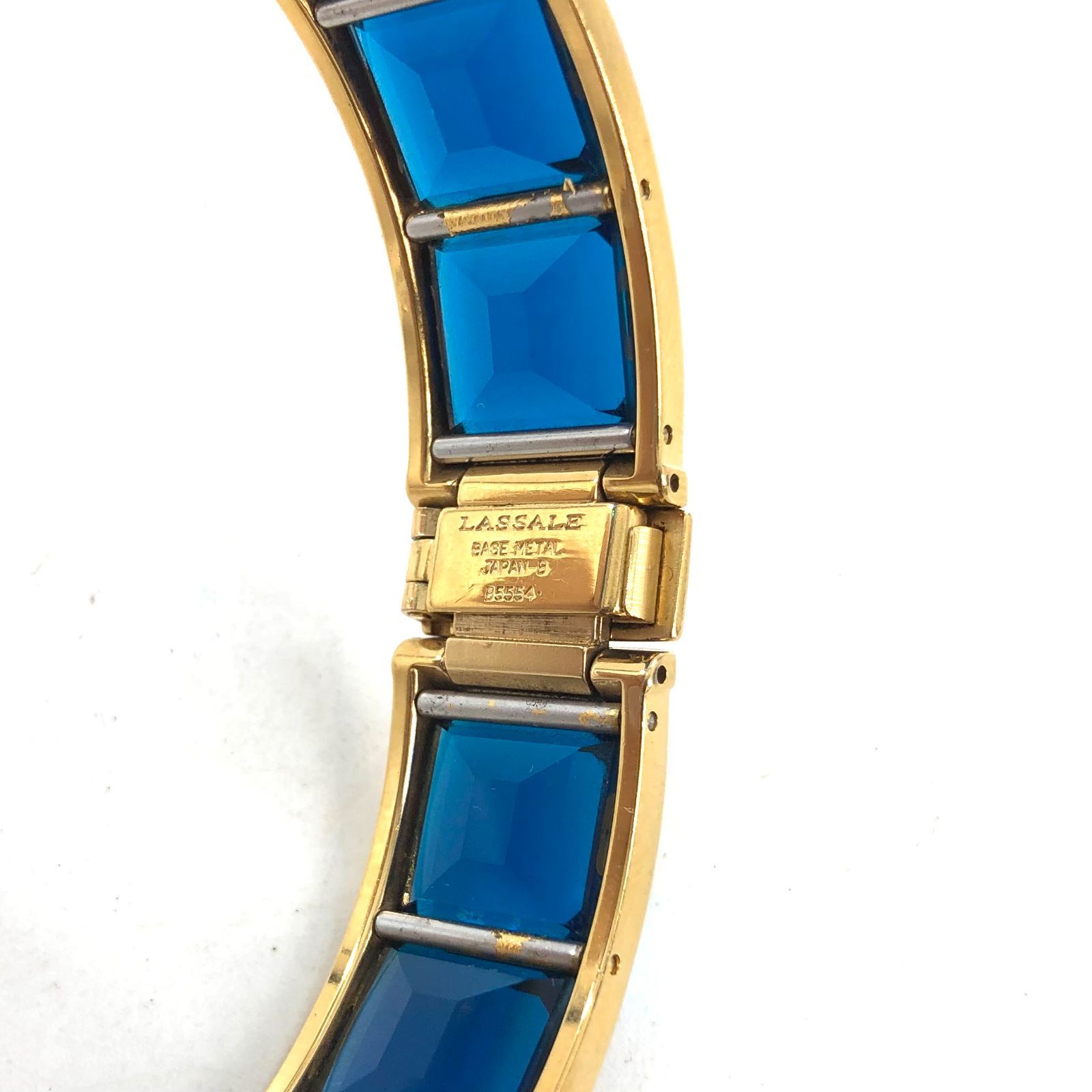 セイコー ラサール バングルウォッチ 緑 電池切れ 新同品 セイコー SEIKO ラサール バングルウォッチ 腕時計 箱