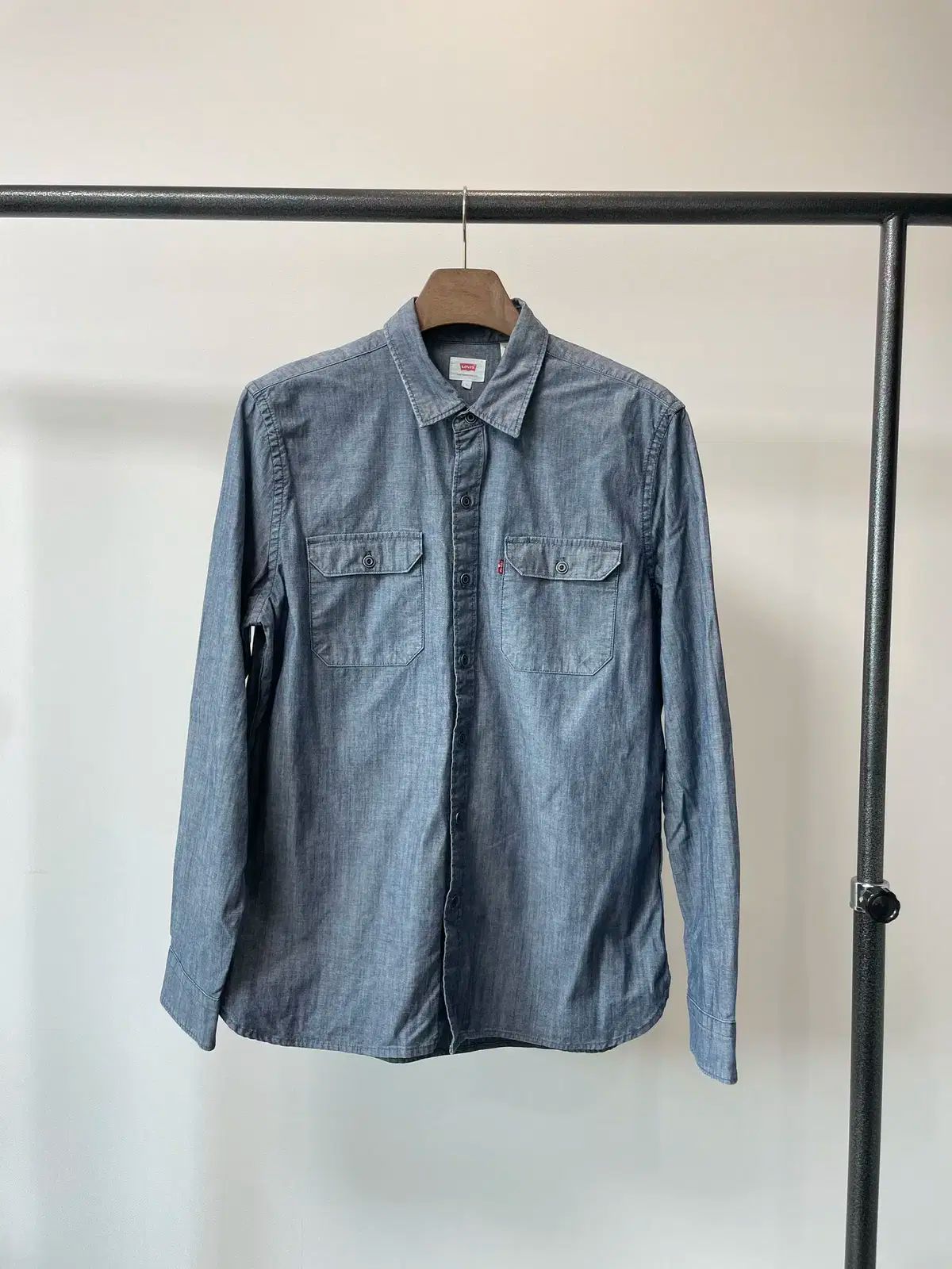 （ L ） LEVI'S(リーバイス) 赤タブ ツーポケット デニムシャツ