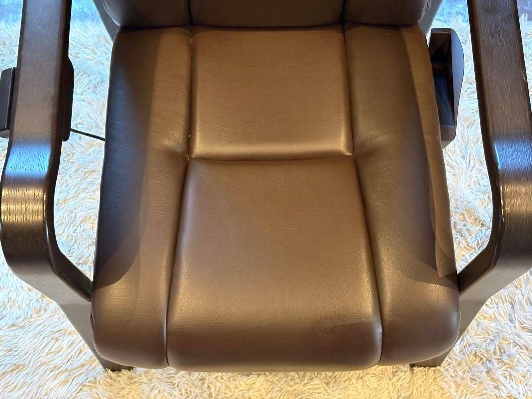 希少 フジファニチア FUJIFUNITURE リクライニングソファ nz