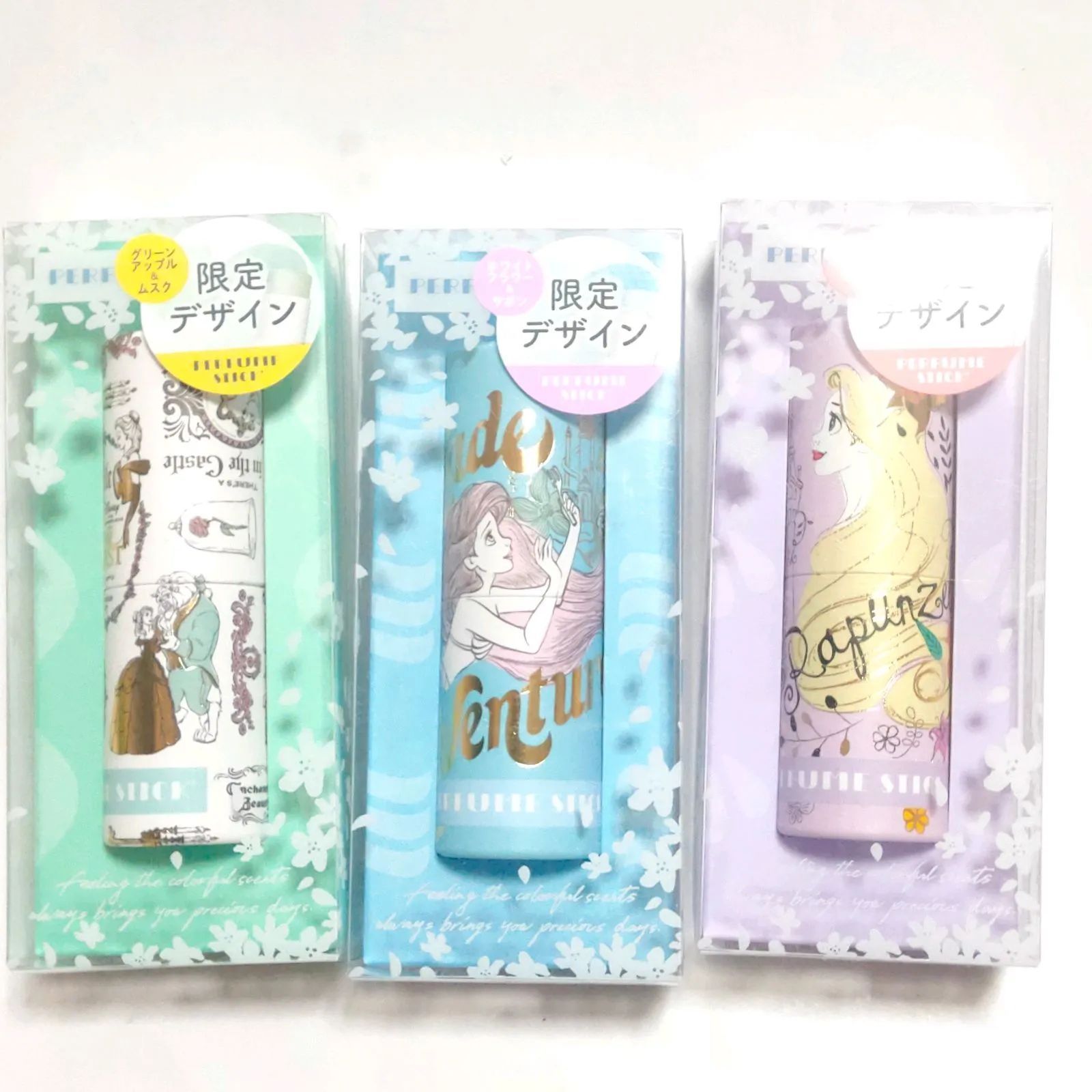 韓国限定 ディズニープリンセス 練り香水 日本未発売 激レア 全6種 