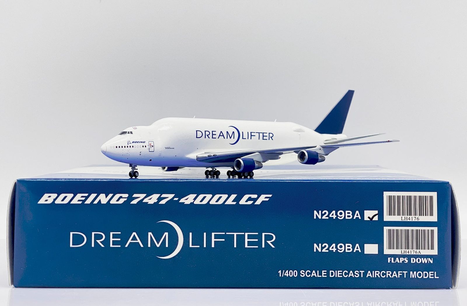 Jcwings ボーイング 747-400LCF ドリームリフター N249BA 1/400 LH4176