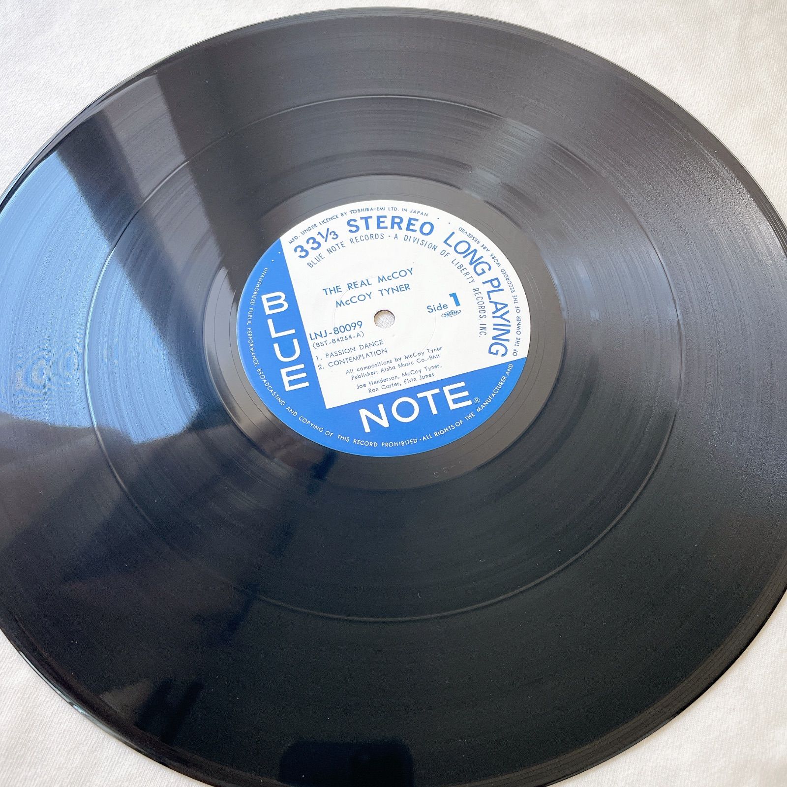 美品】LP McCoy Tyner / The Real McCoy LNJ-80099 Blue Note