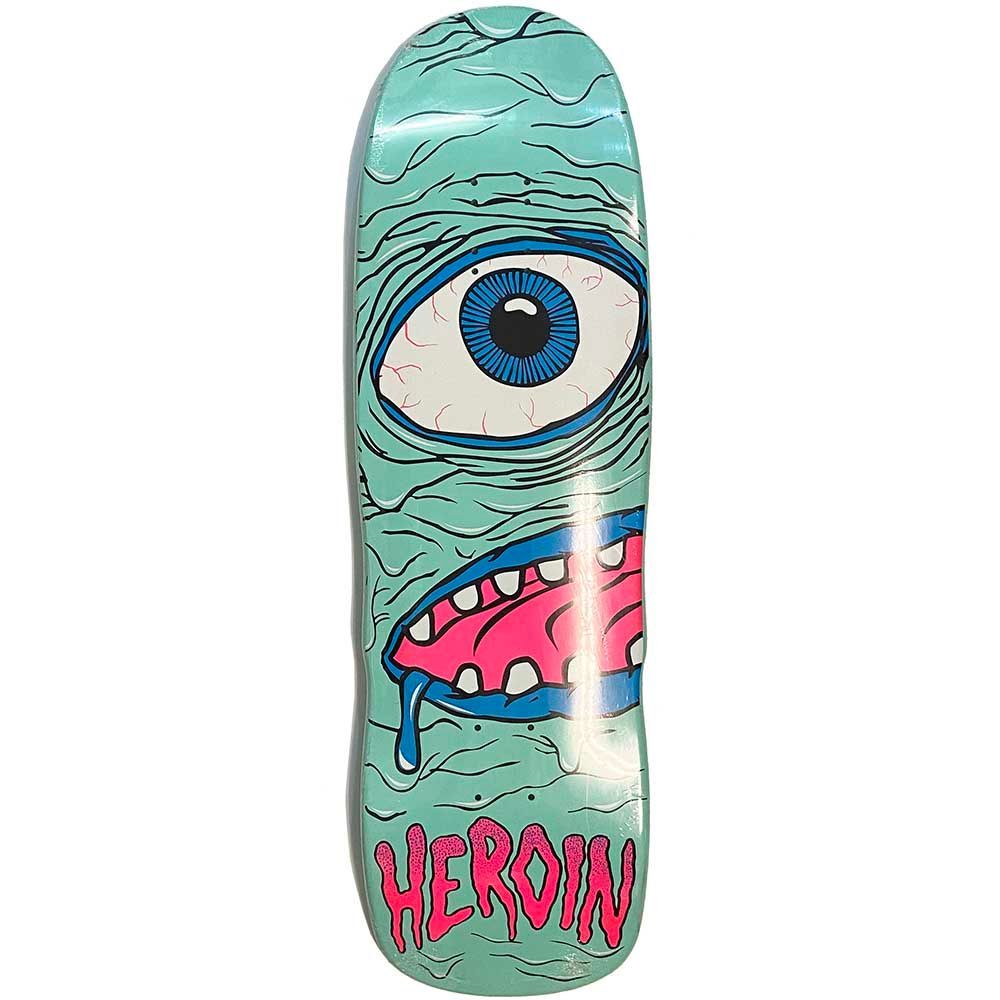 9.25インチ HEROIN ヘロイン MID MUTANT RAZORTOP EDGE DECK デッキ 板【スケートボード/スケボー/SKATEBOARD】