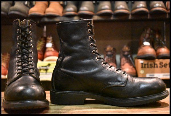 niさん専用 9.5B ジャンク 旧羽タグ 86年04月刻印】レッドウィング 4473