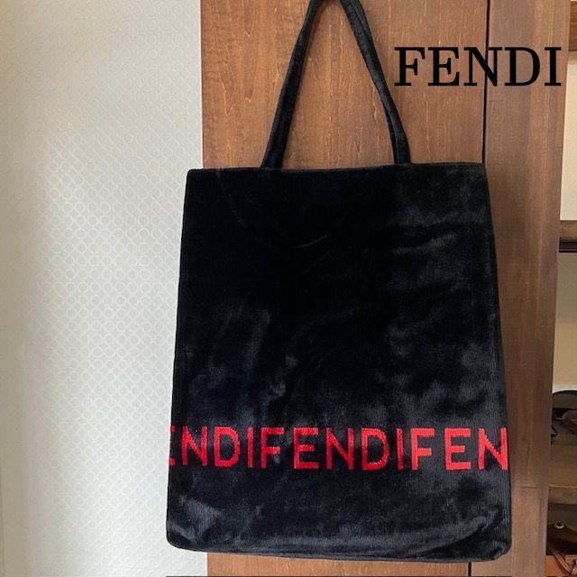 FENDI フェンディ トートバッグ ベロア FENDI フェンディ トートバッグ ベロア