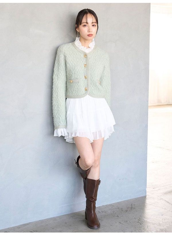 新作10%OFF】【即納】 スナイデル SNIDEL アウター 25秋冬 ファー