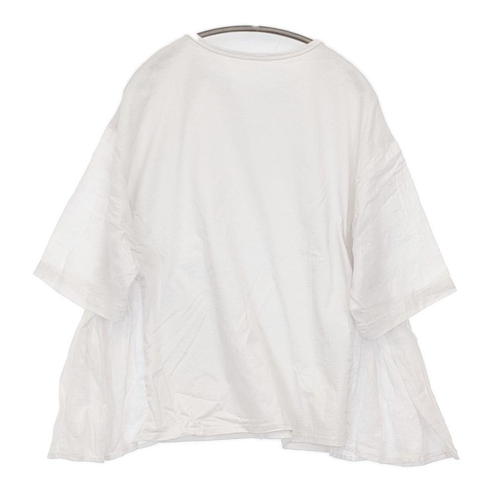 nest Robe コットンリネンドッキングプルオーバー 定価22000円 T  