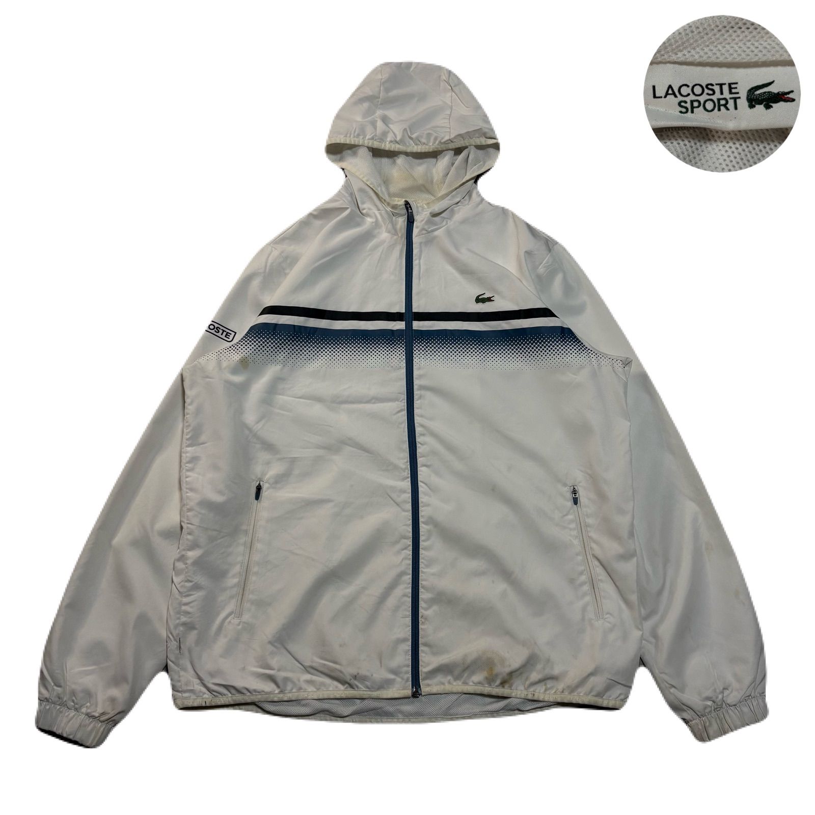 LACOSTE ラコステ NylonJacket ナイロンジャケット Hoodie パーカー 