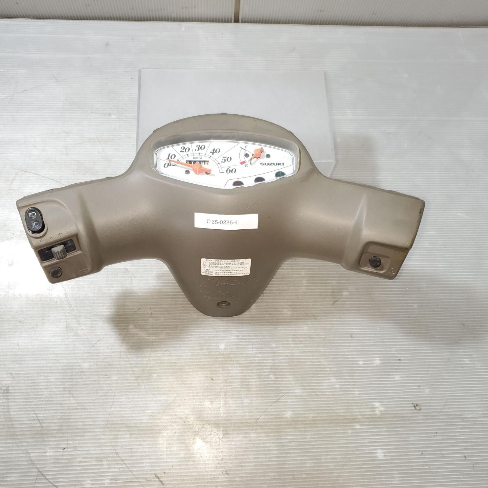 SUZUKI レッツ４バスケット CA43A メーター メーターカバー Let's スズキ