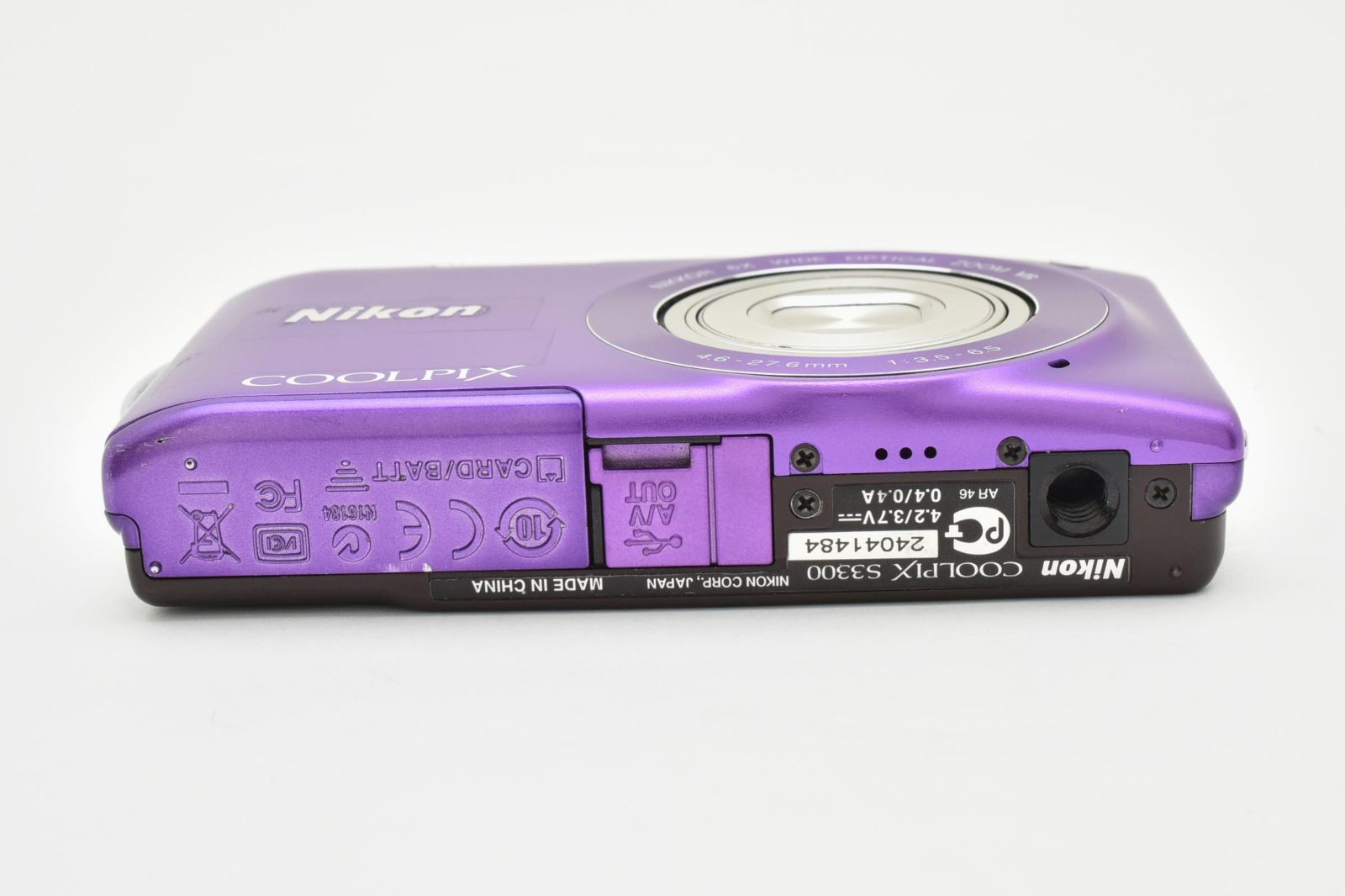 美品】Nikon COOLPIX S3300 紫 コンパクトデジタルカメラ Nikon