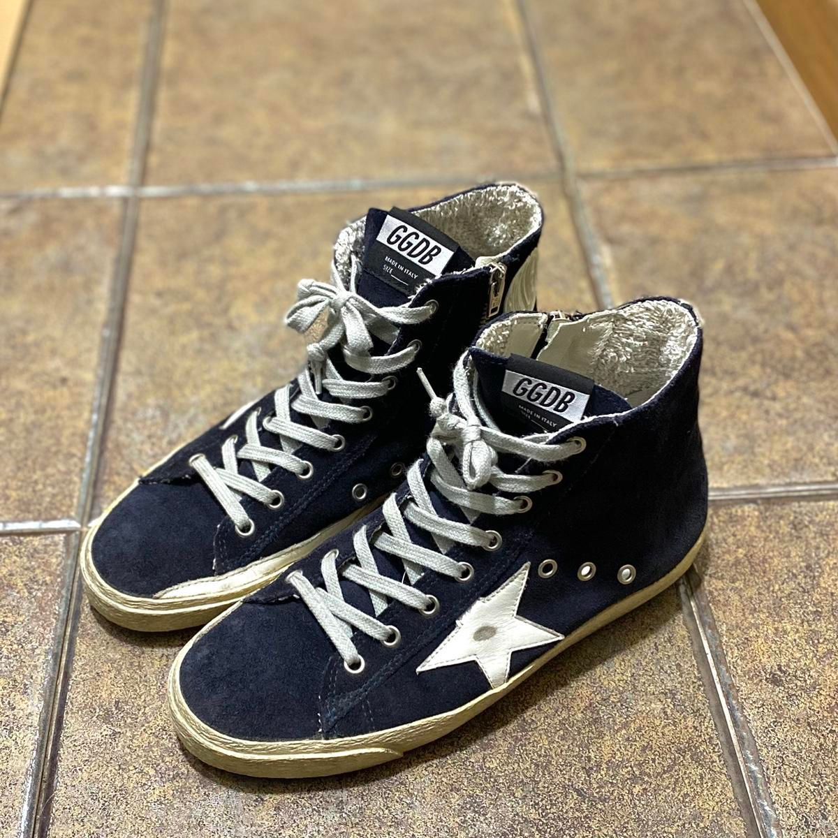 GOLDEN ゴールデングース GOOSE スニーカー ハイカットの通販 