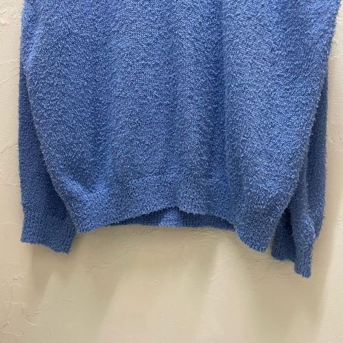 H beauty＆youth コットンナイロンツイストバルーンニットポロ