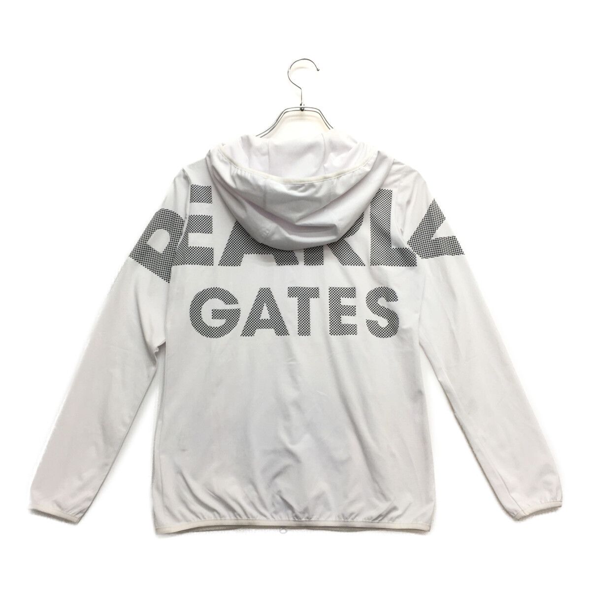未使用　パーリーゲイツ　0/S ダブルジップ　グラデーションパーカー　ホワイト PEARLY GATES - 未使用❗️パーリーゲイツ 0/S ダブルジップ