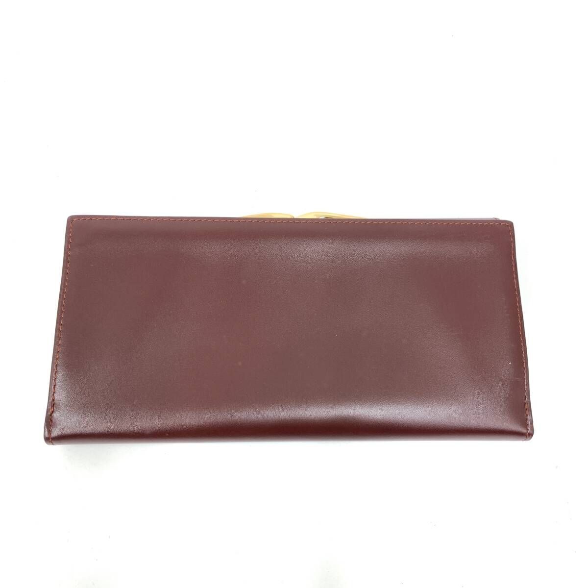D0789 美品！ 格安！ Cartier カルティエ マストライン がま口 Wホック