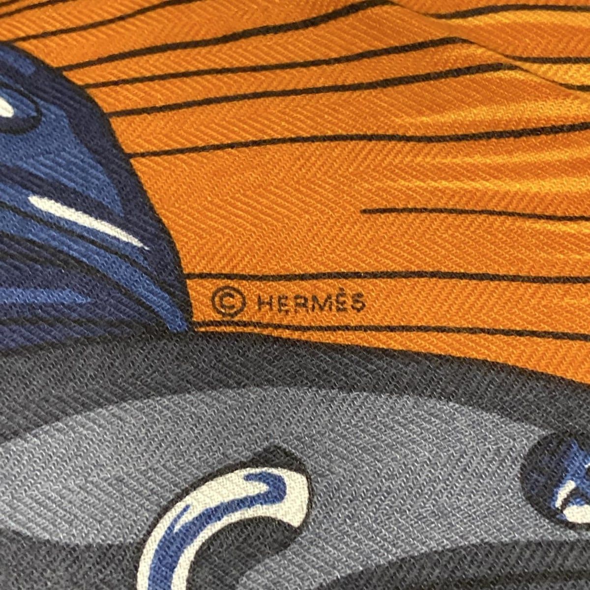 エルメス　ロザンジュ　ネイビー　美品 楽天市場】HERMES エルメス スカーフ ロザンジュ ミニ LOSANGE