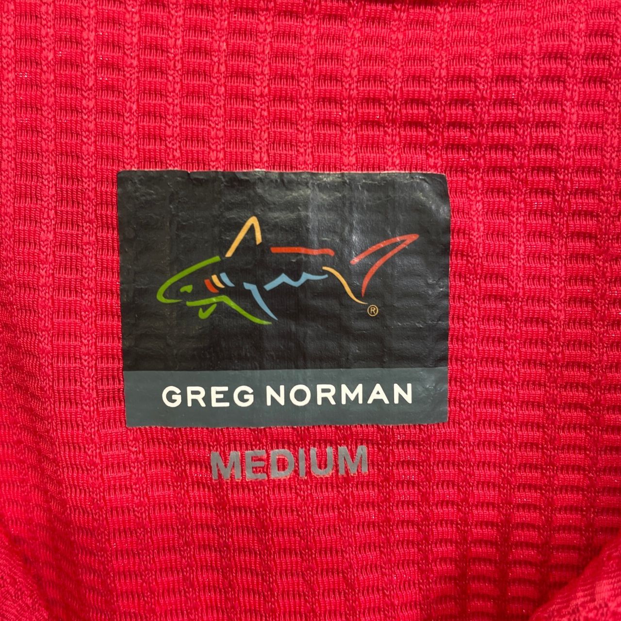 Mサイズ】GREG NORMAN グレッグノーマン ポロシャツ メンズ M レッド