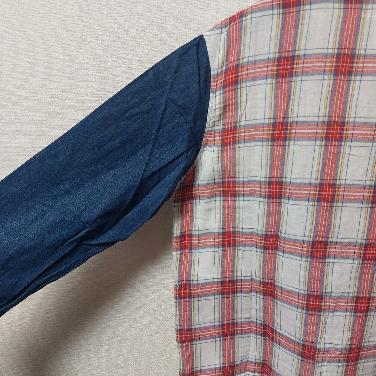 新品未使用品 KAPITAL キャピタル 5.5ozデニム×カントリーチェック  