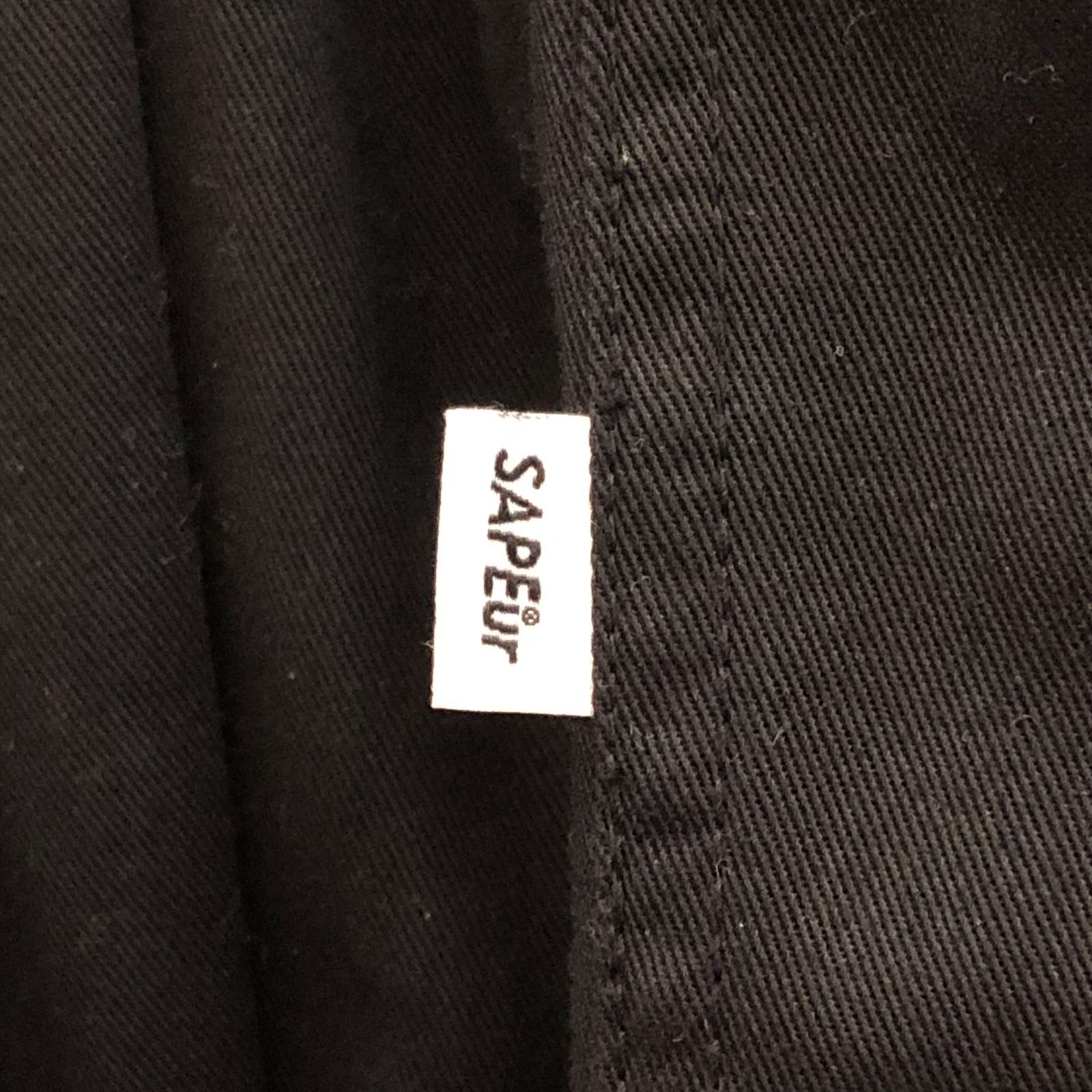 sapeur チノパンツ L ブラック 新品未使用品 スケート 黒 sapeur チノパンツ L ブラック 新品未使用品 スケート 黒