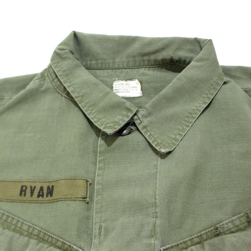 60s USA製 vintage U.S.ARMY 4thタイプ ジャングルファティーグ