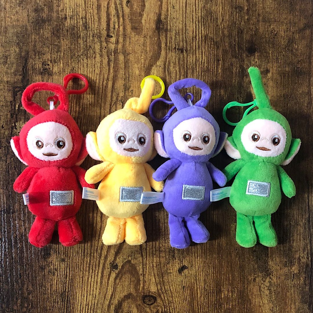 テレタビーズ プラッシュ キーチェーン 4種セット Teletubbies