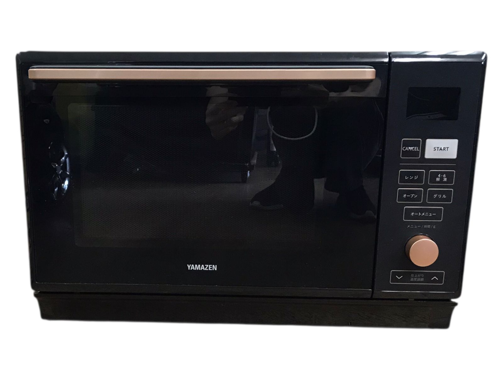 YAMAZEN/山善 スチームオーブンレンジ 電子レンジ ブラック YAMAZEN