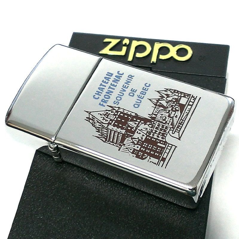 ZIPPO カナダ製 1996年 オンタリオ製 スリム ジッポ ライター シャトー