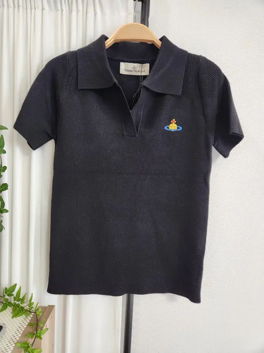 カラニットショートスリーブ T シャツ