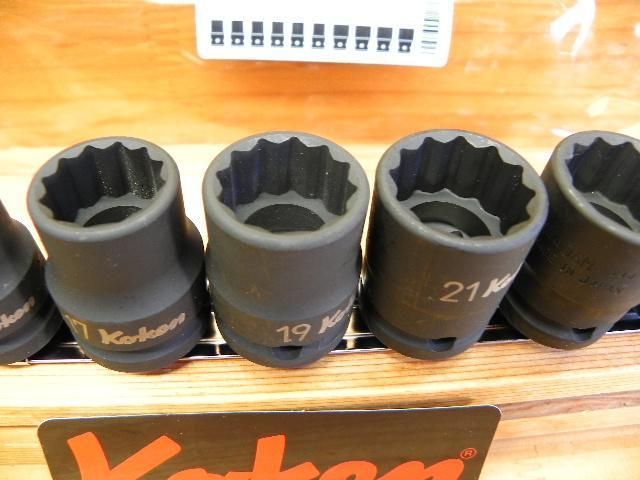  コーケン 1 2 12.7 sq 薄肉 インパクト ソケット セット 12角 Ko-ken 10 インパクトソケット ソケット