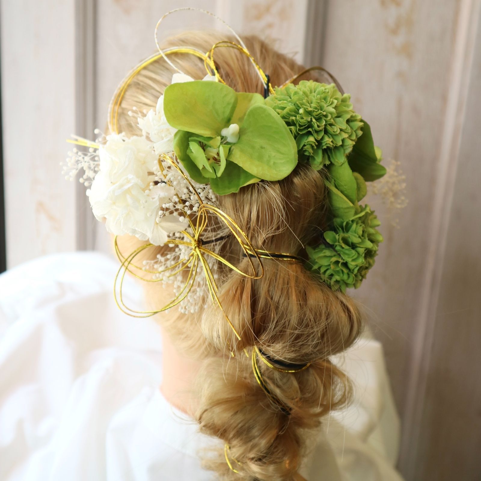 №020♡ドライフラワー＆プリザーブドフラワー髪飾り♡卒業式♡成人式♡前撮り №020♡ドライフラワー＆プリザーブドフラワー髪飾り♡卒業式♡成人式