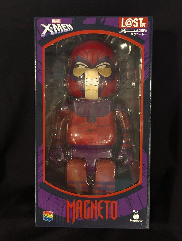 サニーサイドアップ Happyくじ MARVEL X-MEN BE RBRICK L ST賞 マグニートー 400%