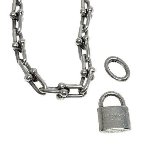 Tiffany&Co. ティファニー ハードウェア スモール ラップ ネックレス