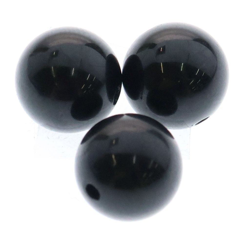 クロムハーツ　ビーズ　ブラックコーラル　8mm CHROME HEARTS (クロムハーツ) 8mm BEAD ブラックコーラルビーズ