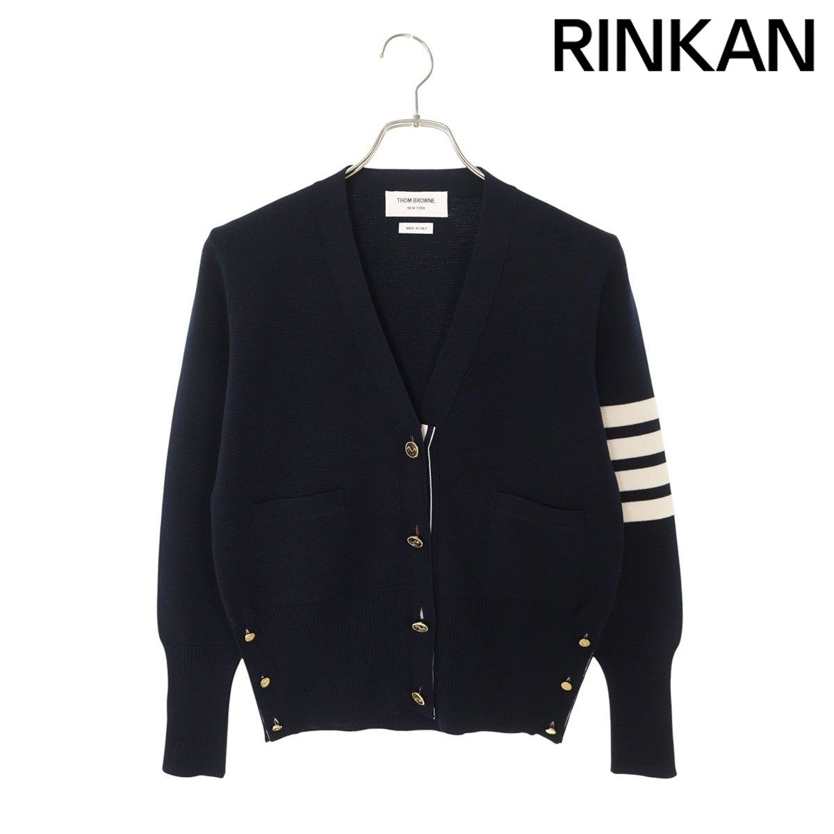 トムブラウン BARVネックカーディガン FKC207A-00014415 トムブラウン BARVネックカーディガン FKC207A-00014415 40