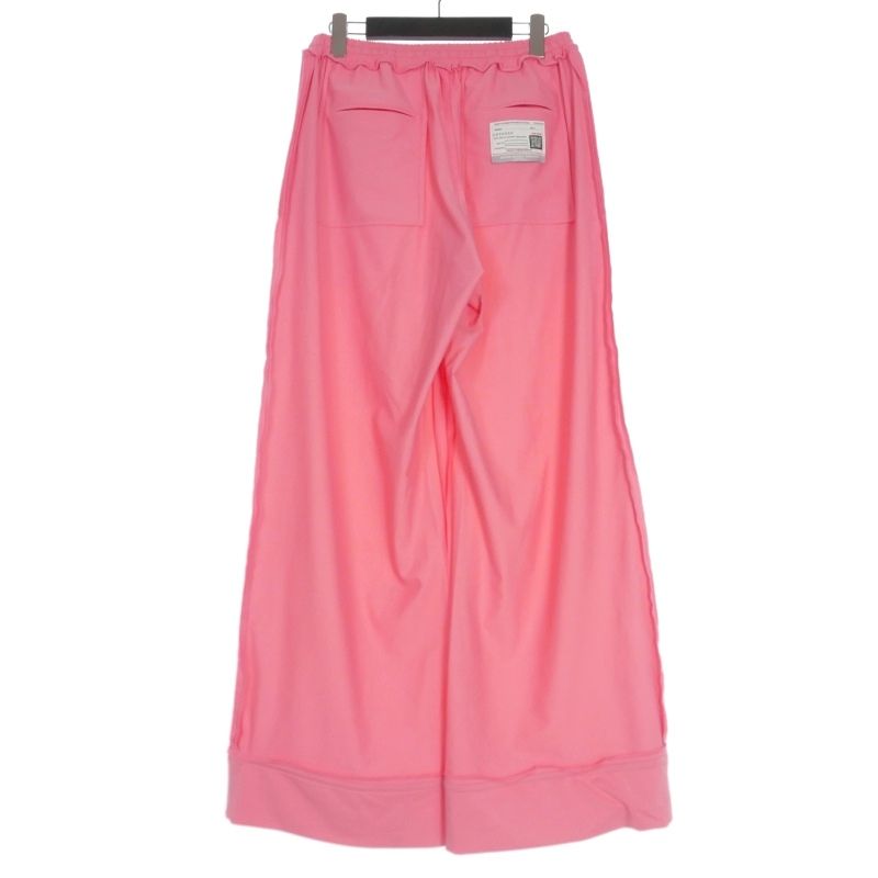 ミハラヤスヒロ MIHARA YASUHIRO Inside out pants インサイドアウト トラックパンツ 38 ピンク B10PT711
