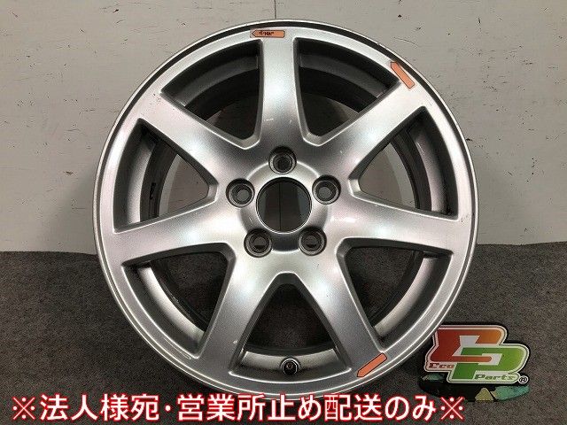 V70 BB系 純正 ホイール 1本のみ 16ｘ7J/ET50/5穴/PCD108/ハブ径61mm/30666081 ボルボ(109389)