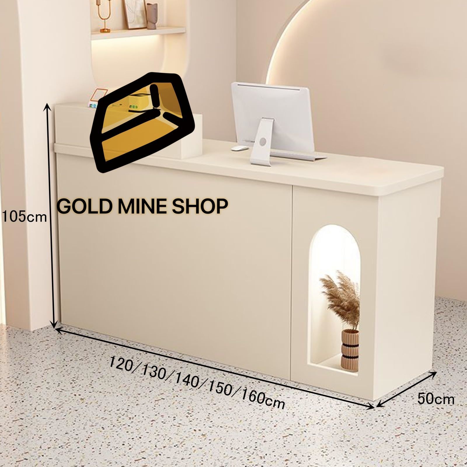 受付カウンター