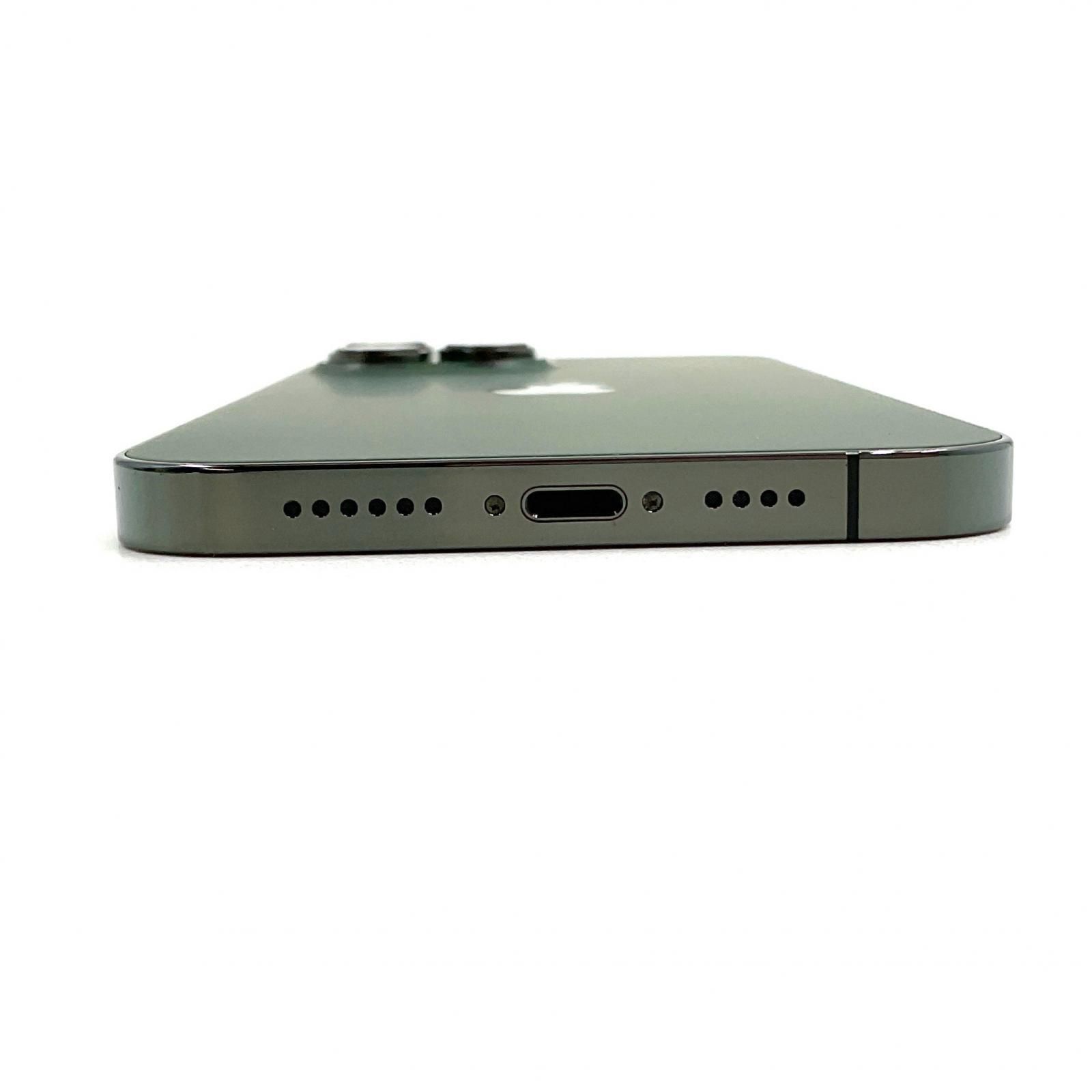 Apple iPhone 13 Pro Max 256GB アルパイングリーン au 美品 動作確認 